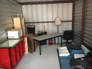 list of items you can safely store in self storage units