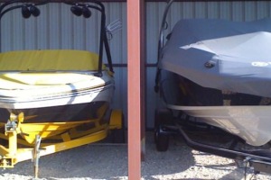Indoor Boat storage is not limited to marinas. Try a self storage facility for your boat.