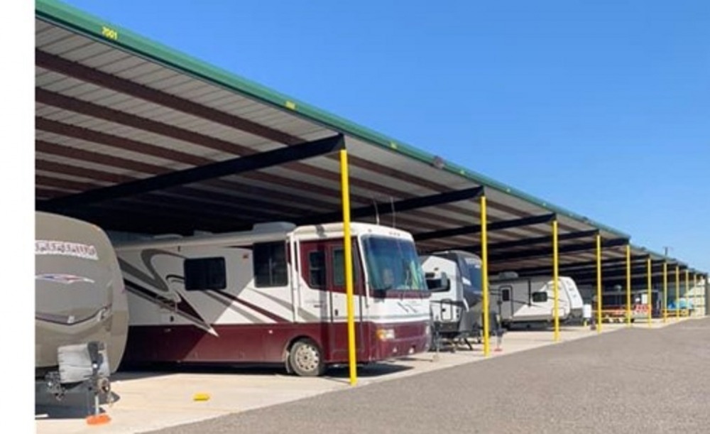 Affordable Self Storage for boats and RV storage at Blue Mound 287 Self Storage in Ft Worth.