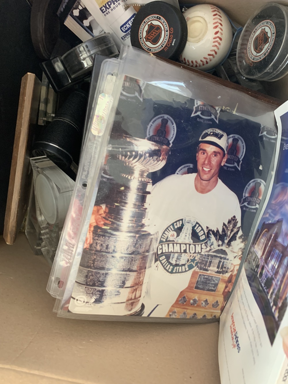 Dallas Stars & Baseball items Memorabilia
